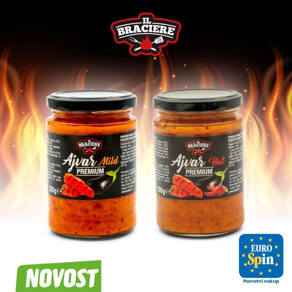 IL BRACIERE Ajvar Premium 290 g - Akcija u trgovini Eurospin