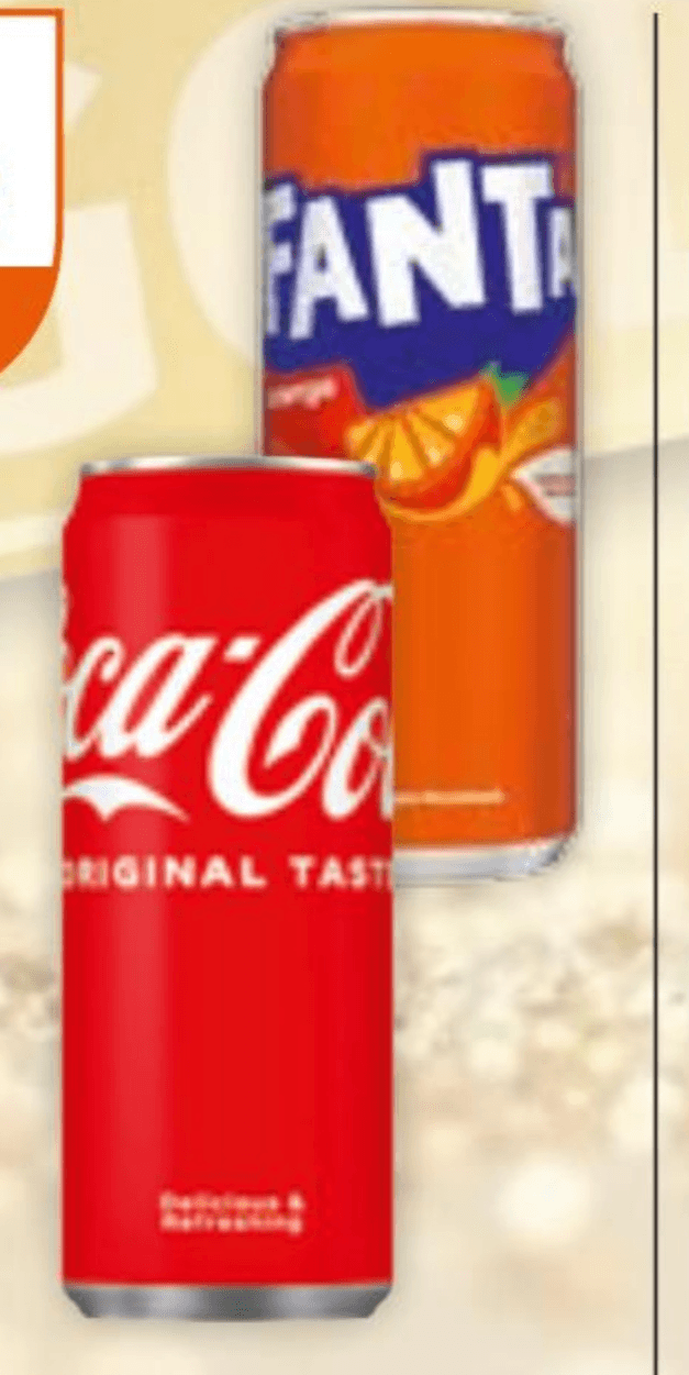 Coca Cola ili Fanta 330 ml Akcija u trgovini Mueller