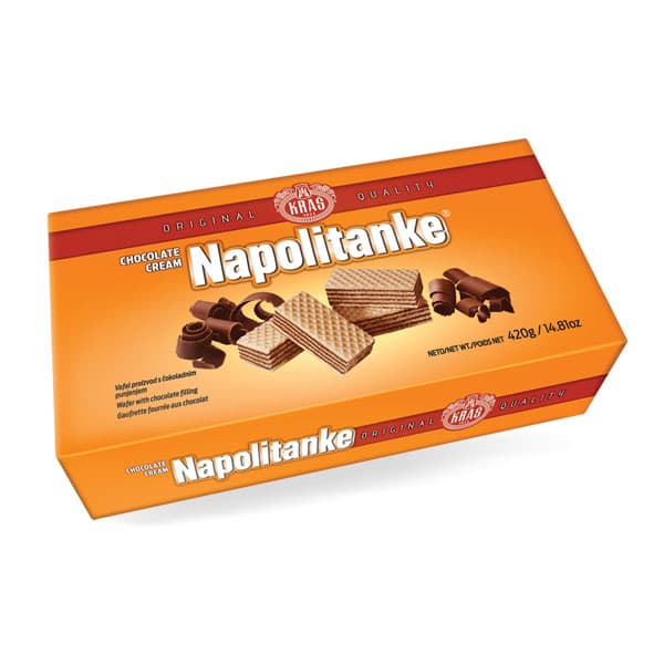 Napolitanke Kraš Chocolate cream 420 g Akcija u trgovini Boso