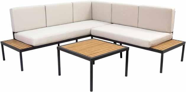 Lounge vrtna garnitura 'Silvana' 6-dijelna - Akcija u trgovini Bauhaus