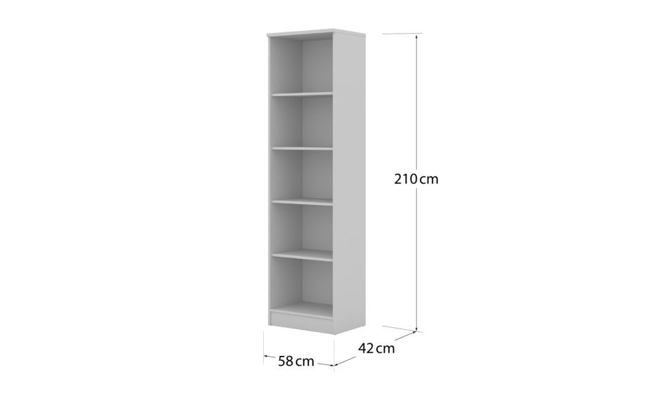 Junior poličar 58 x 42 x 125 cm Akcija u trgovini Prima