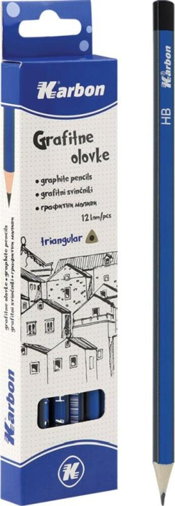 Karbon Grafitna olovka HB 12/1, pak Akcija u trgovini Konzum