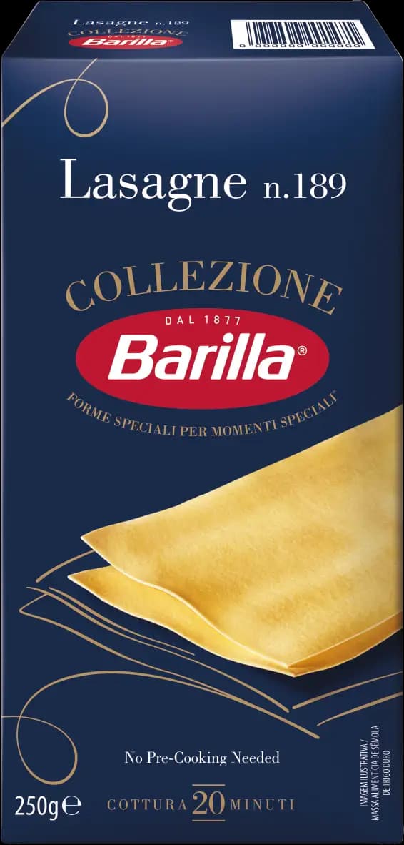 Barilla lasagne tjestenina 500 g Akcija u trgovini Bakmaz
