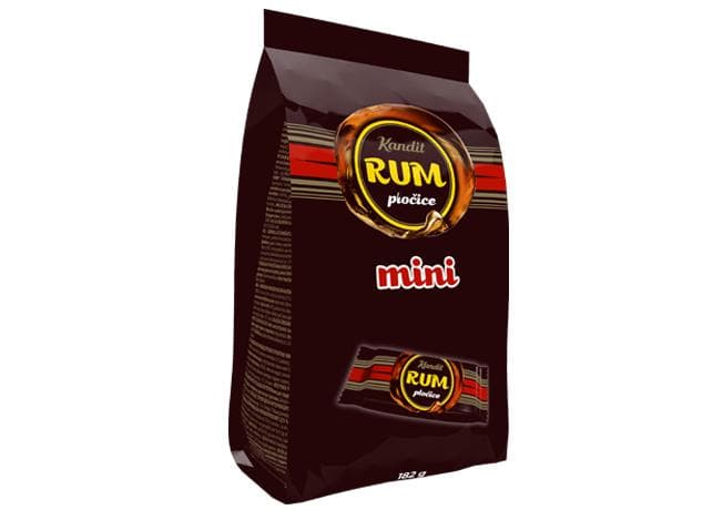 Rum pločice mini 182 g Kandit Akcija u trgovini KTC