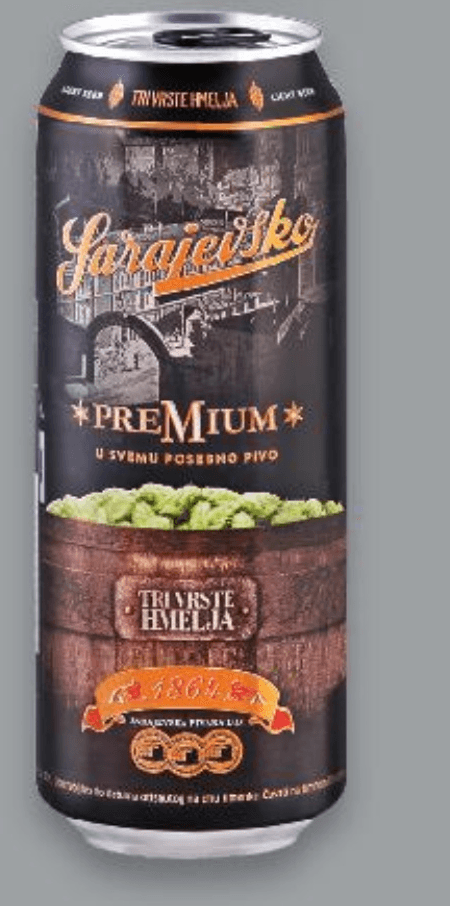 Sarajevsko Premium pivo 0,5 L - Akcija u trgovini Kaufland