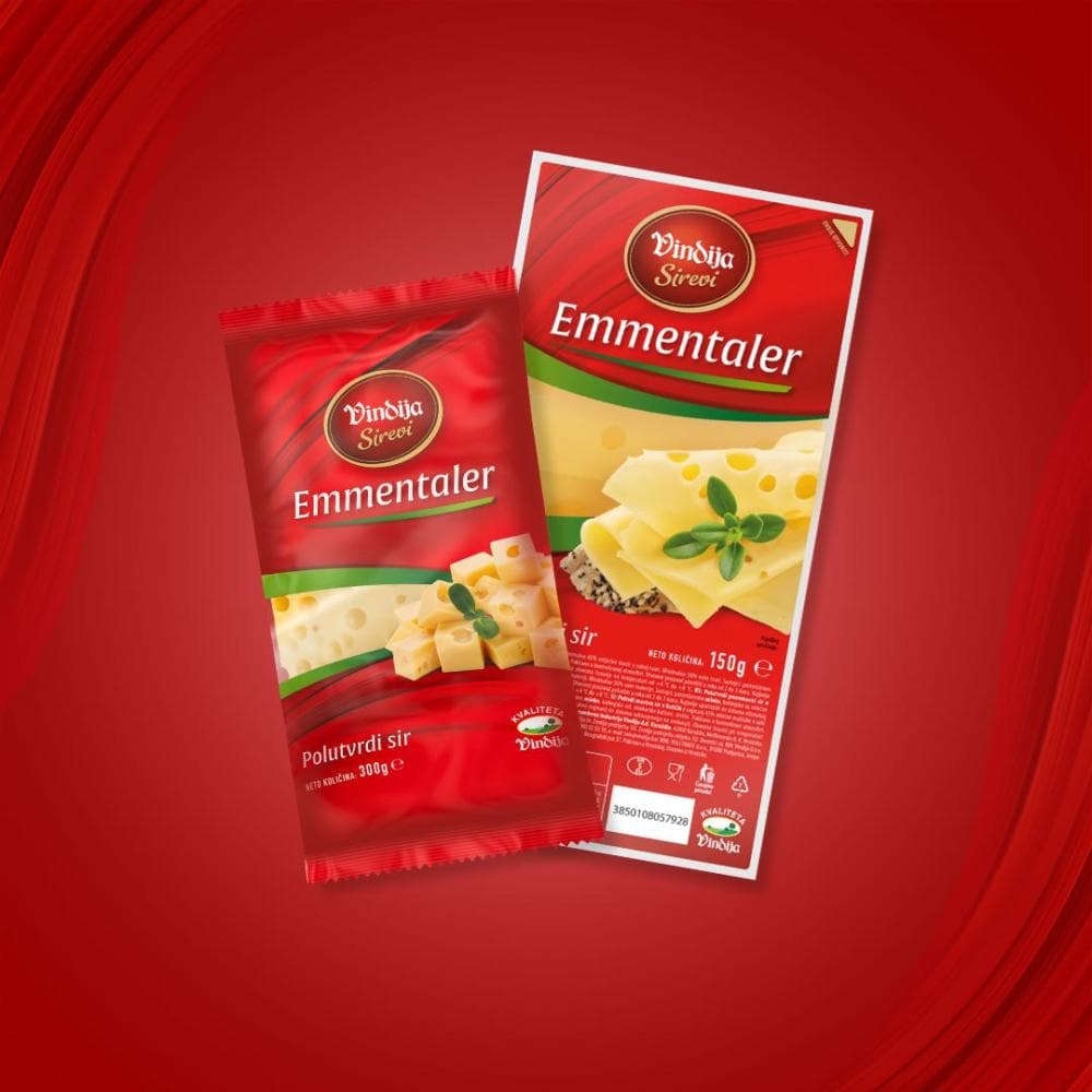 Vindija emmentaler sir 300 g Akcija u trgovini Bakmaz