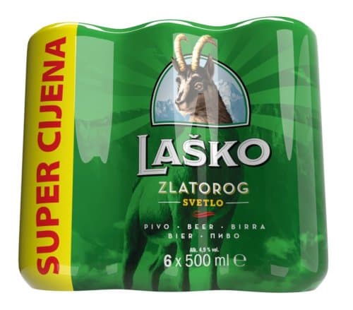 Laško pivo Zlatorog 6x500 ml Akcija u trgovini Kaufland