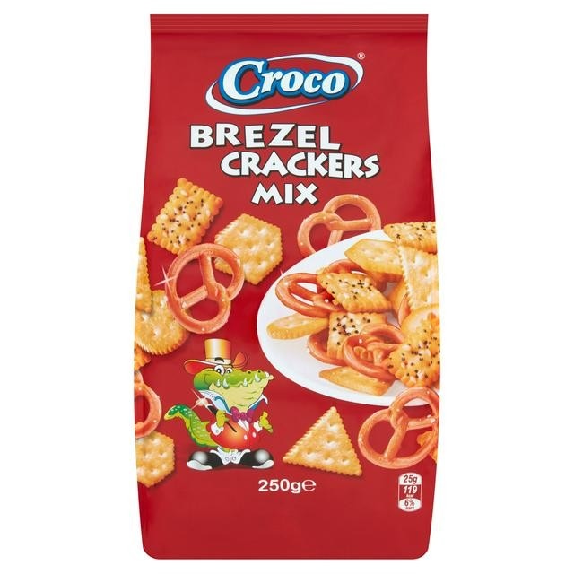 Croco Brezel Crackers Mix 250 g Akcija u trgovini KTC