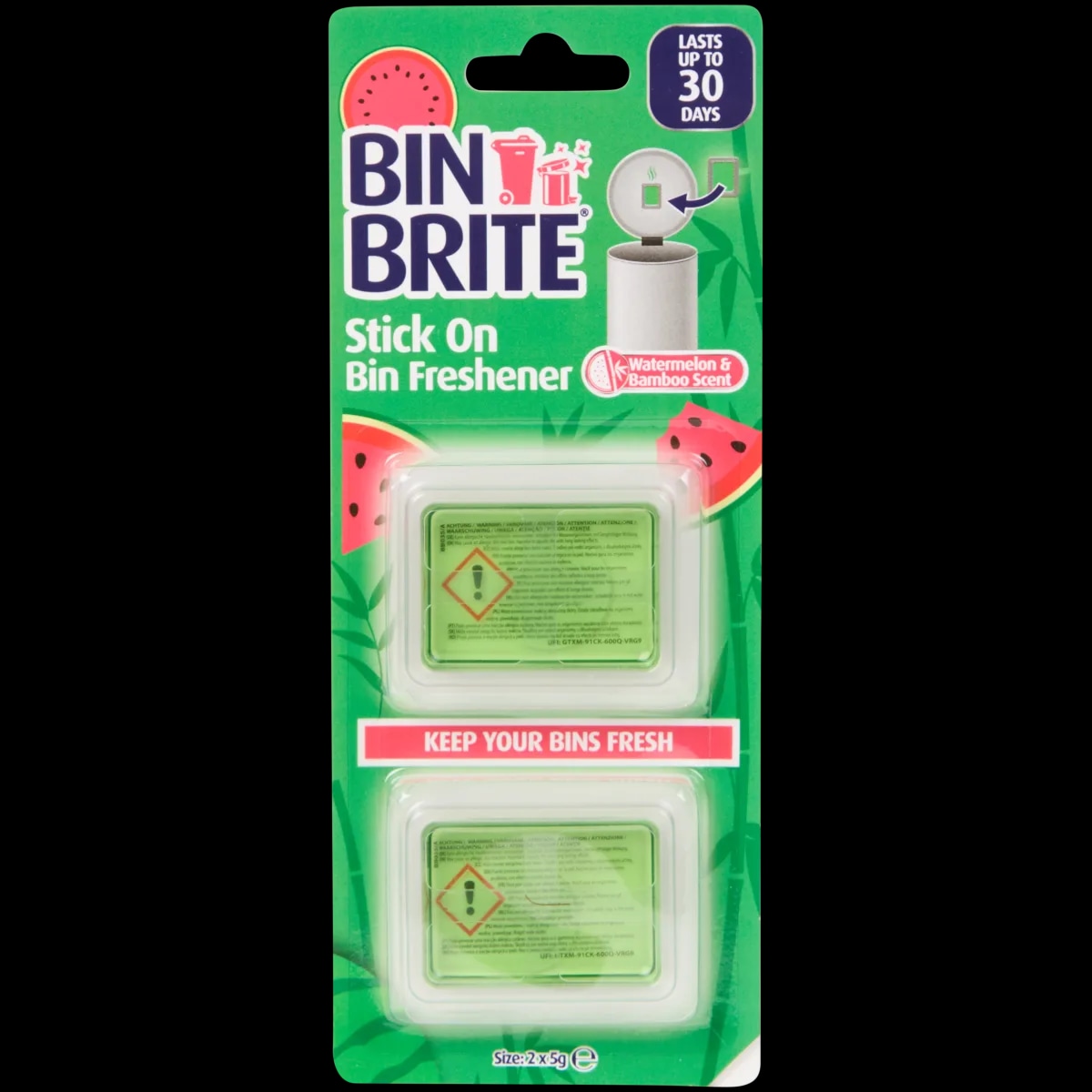 Bin Brite Osvježivač za kantu za smeće 2 komada - Akcija u trgovini Action