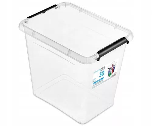 Plastična kutija s poklopcem 30 L Akcija u trgovini Grama