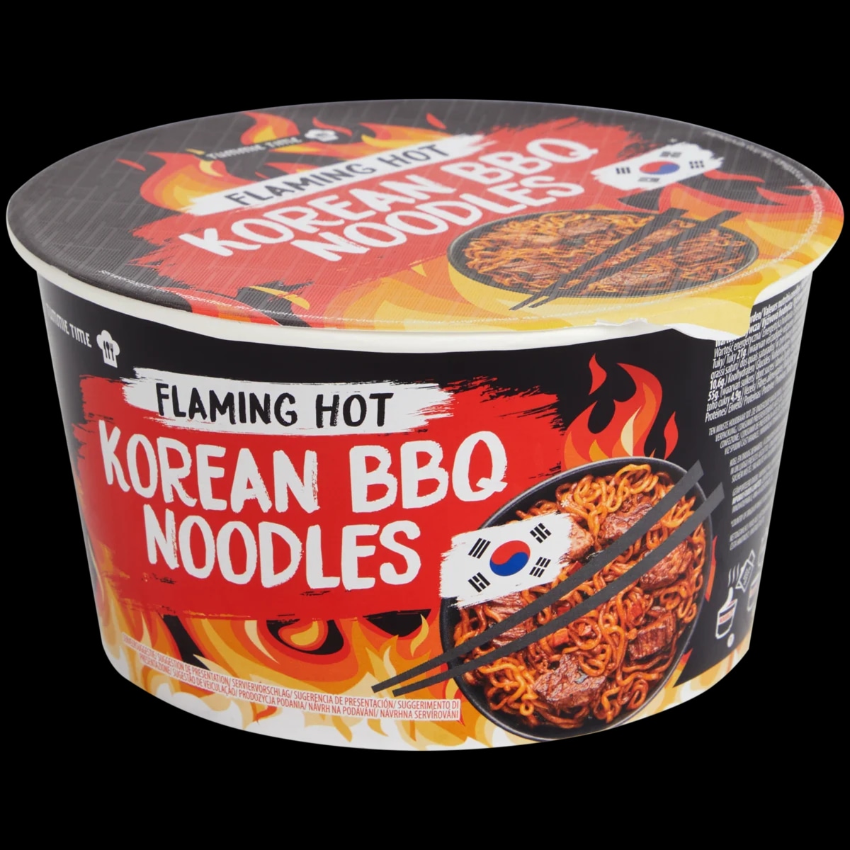 Flaming Hot Korean-Style BBQ Noodles 105 g - Akcija u trgovini Action