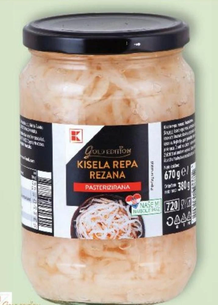 Kupus kiseli, rezani 670 g Gold Edition Akcija u trgovini Kaufland