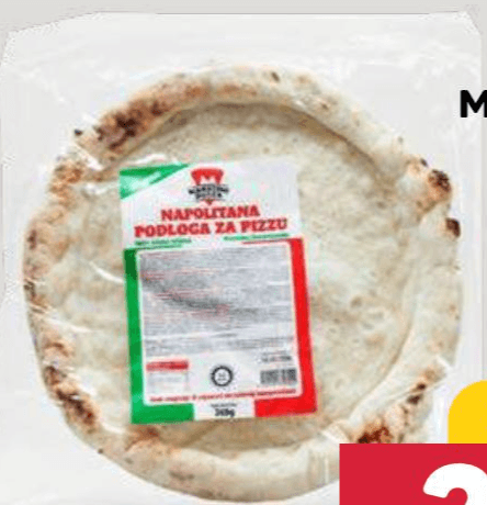 Maestro Podloga za pizzu 260g Akcija u trgovini Pivac