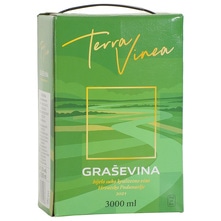 Vino Graševina Terra Vinea 3l - Akcija u trgovini Konzum