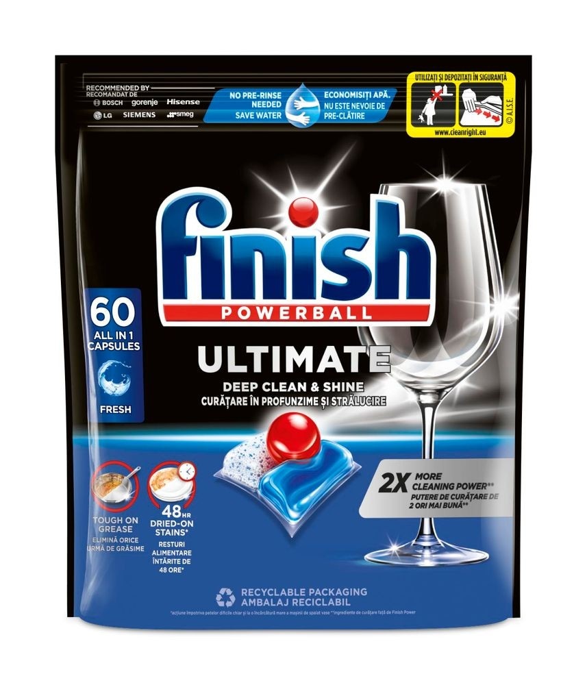 Finish tablete za suđe 45 - 60 komada Akcija u trgovini Plodine