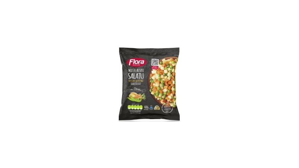 Flora Mix povrća za rusku salatu 400 g Akcija u trgovini Trgovina Krk