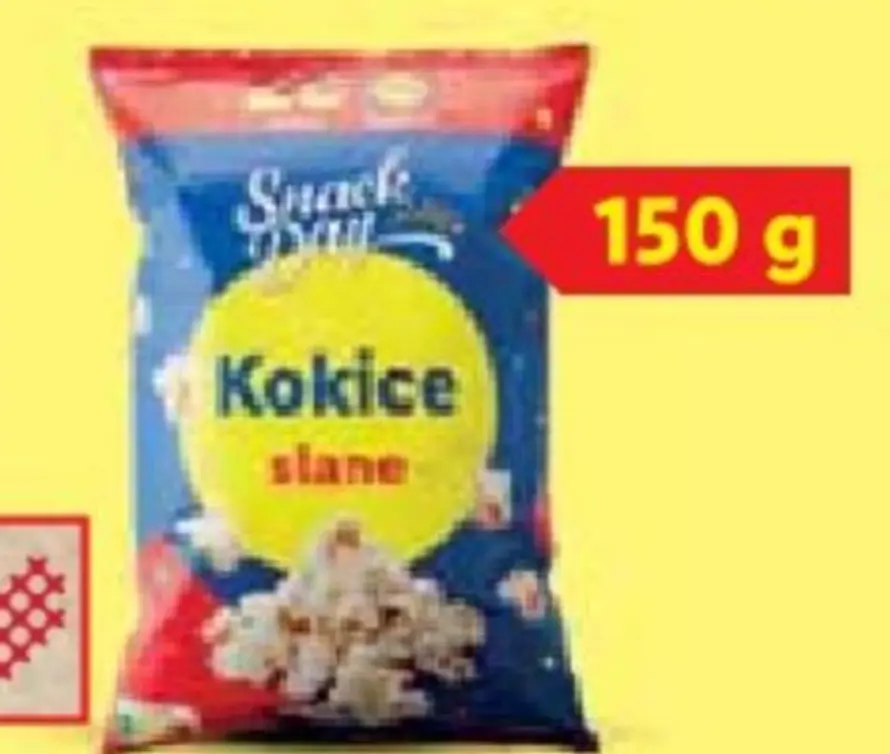 Snack Day slane kokice XXL 150 g Akcija u trgovini Lidl