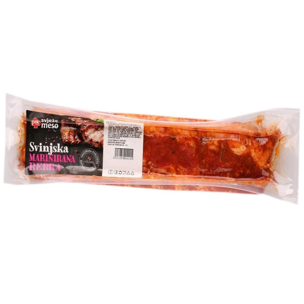PIK Svinjska rebra marinirana 1 kg Akcija u trgovini Ribola