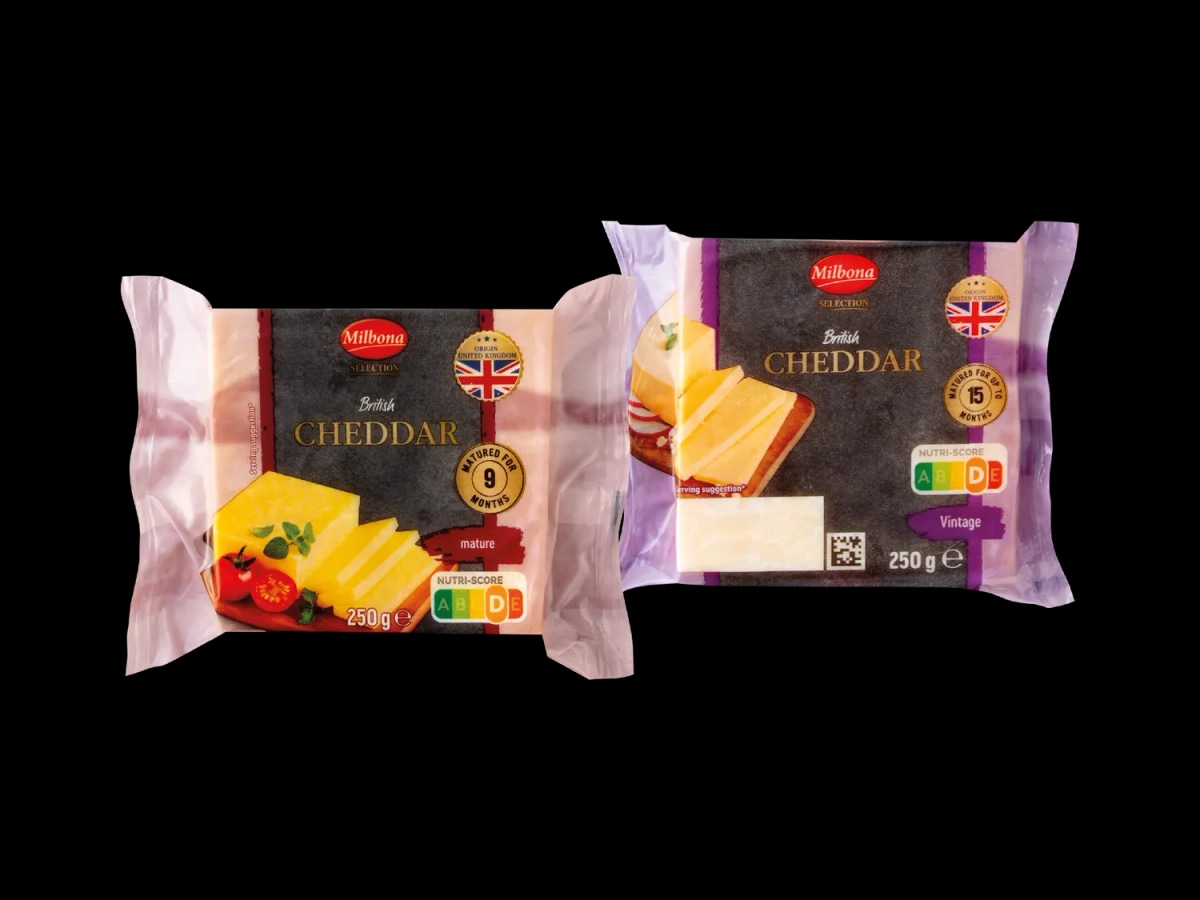 Milbona Cheddar 200 g ili 250 g - Akcija u trgovini Lidl