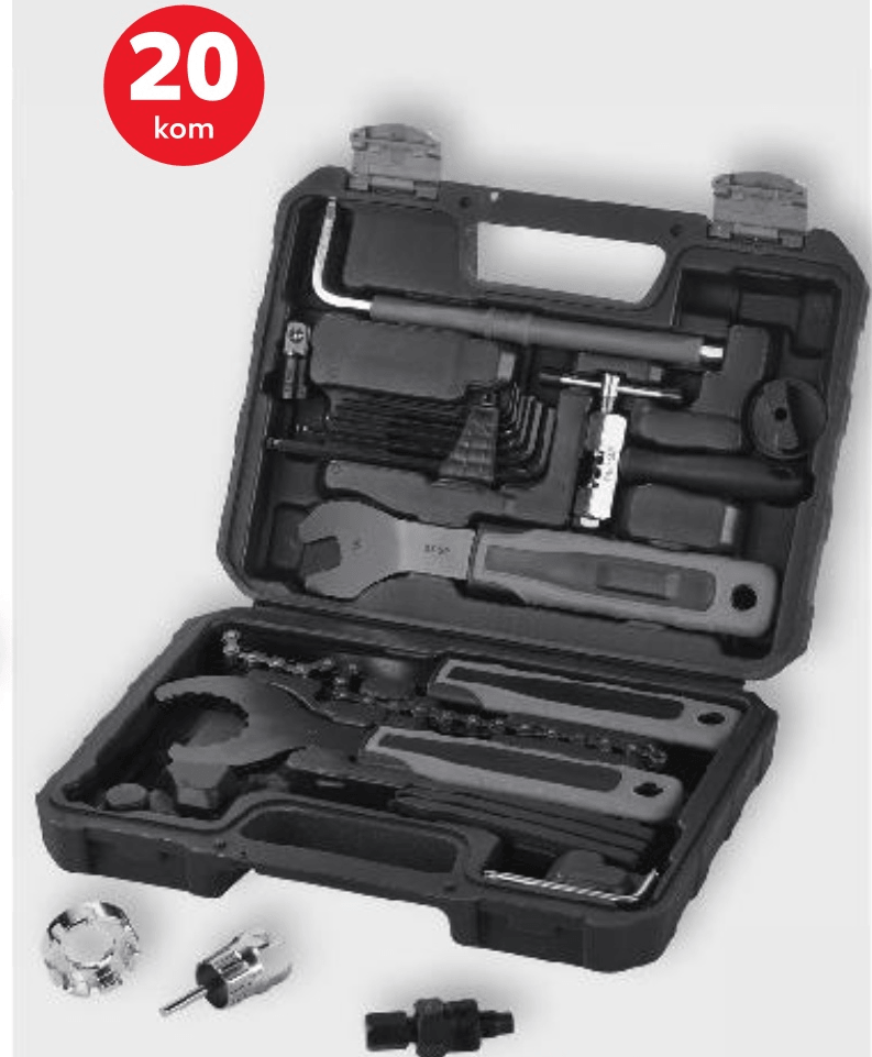 Kofer s alatom za bicikl 1 set (20 komada) - Akcija u trgovini Kaufland