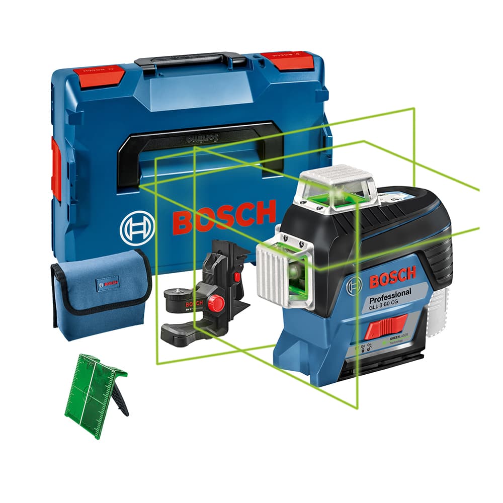 Laserski nivelir 'GLL 3-80 Professional' Bosch Akcija u trgovini Bauhaus