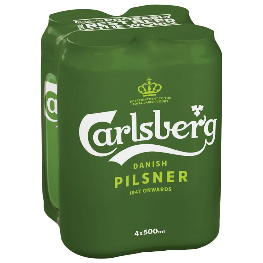 Carlsberg pivo 4 x 0,5 L Akcija u trgovini Tommy