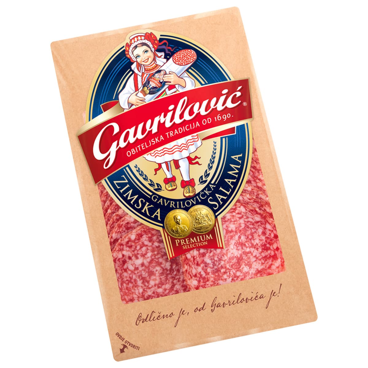 Gavrilović Zimska salama 80 g Akcija u trgovini Tommy