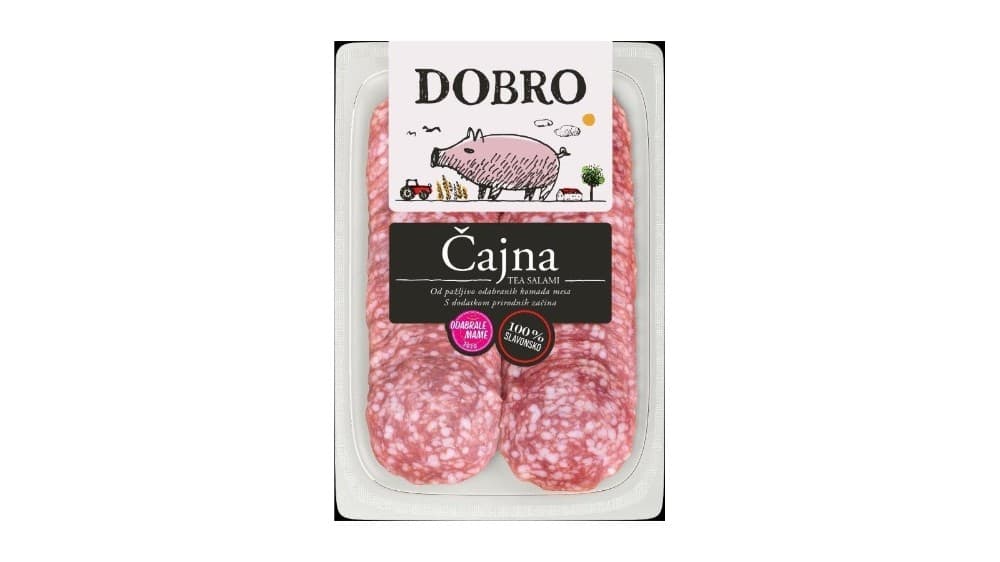 Dobro čajna kobasica ili kulen narezak 80 g Akcija u trgovini KTC