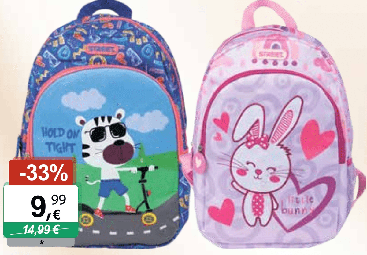 Ruksak za vrtić Street - Akcija u trgovini KTC