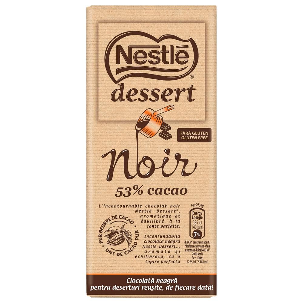 Nestle čokolada za kuhanje dessert noir 205 g Akcija u trgovini Plodine