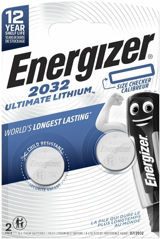 Energizer Baterija Lithium Mini CR2032 K2, pak Akcija u trgovini Konzum