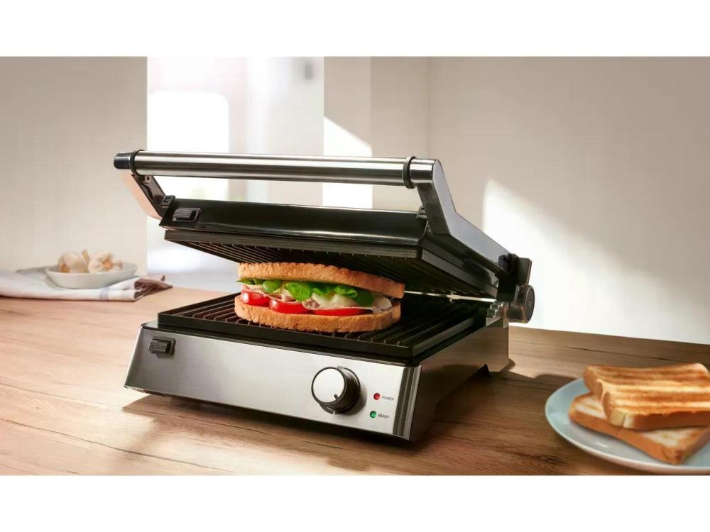 Silvercrest Preklopni roštilj Komad - Akcija u trgovini Lidl