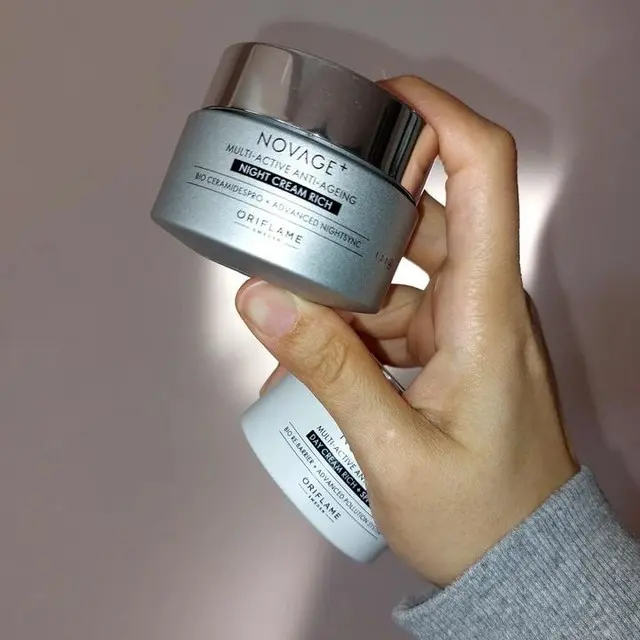 Novage+ Multi-Active Anti-Ageing dnevna krema bogate teksture sa ZF 30 50 ml Akcija u trgovini Oriflame