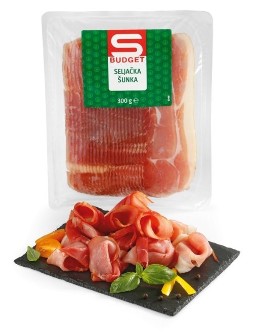 Šunka seljačka 300 g Akcija u trgovini Spar