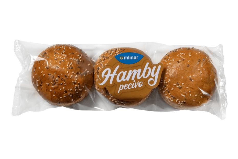 Mlinar pecivo Hamby 3/1, 225 g - Akcija u trgovini Djelo