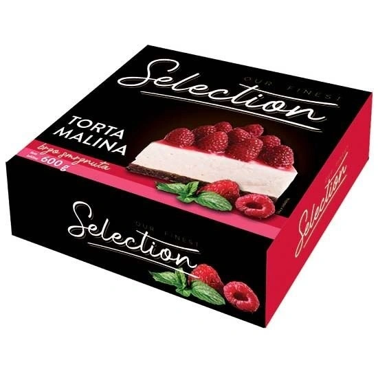 Selection Torta od maline ili čokolade 600 g Akcija u trgovini Plodine