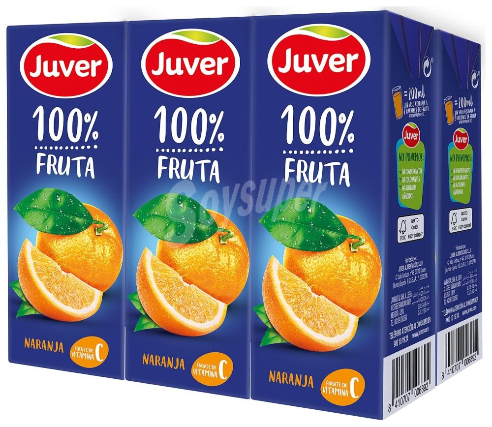 Voćni sok Juver 3x200 ml - Akcija u trgovini KTC