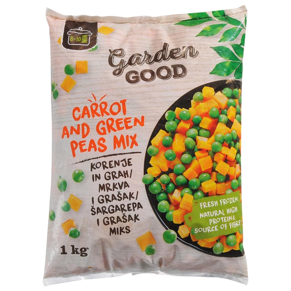 Garden Good Mrkva i grašak 1kg - Akcija u trgovini Konzum