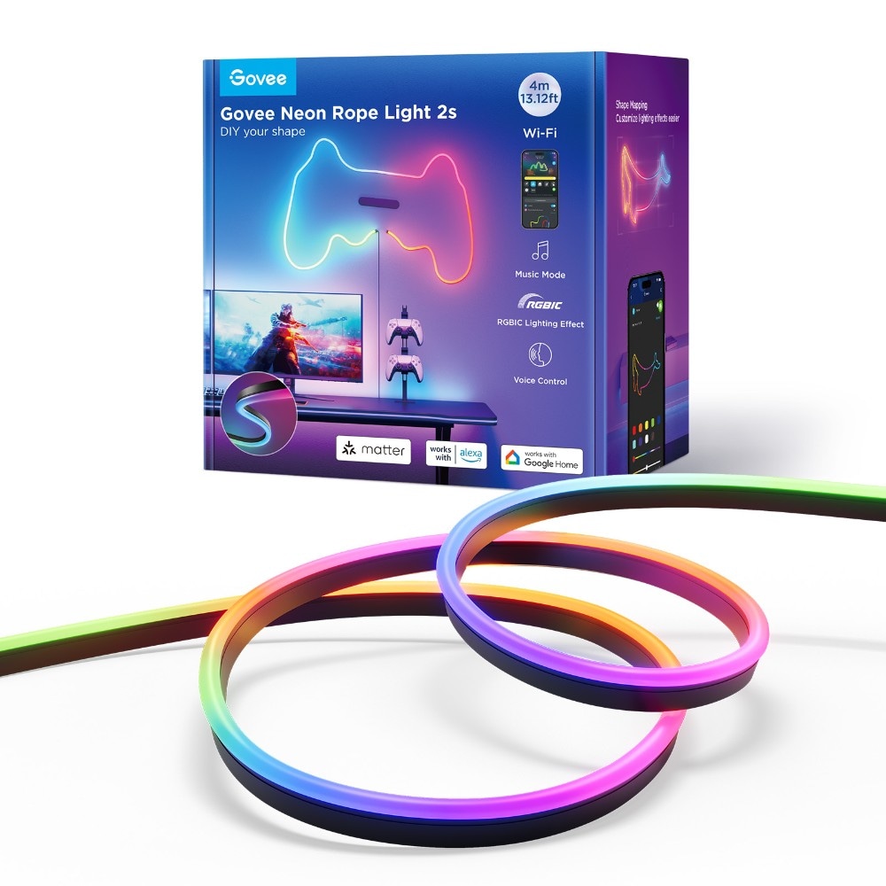 Govee Neon Rope 2 LED traka 4 m Akcija u trgovini Vacom