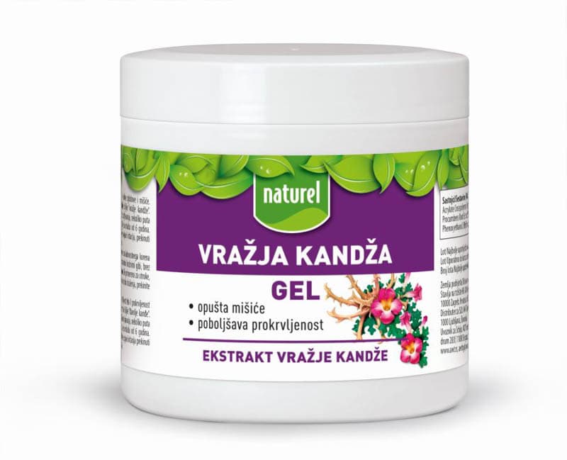 Naturel Gel za umorne noge ili Vražja kandža 250 ml Akcija u trgovini Kaufland