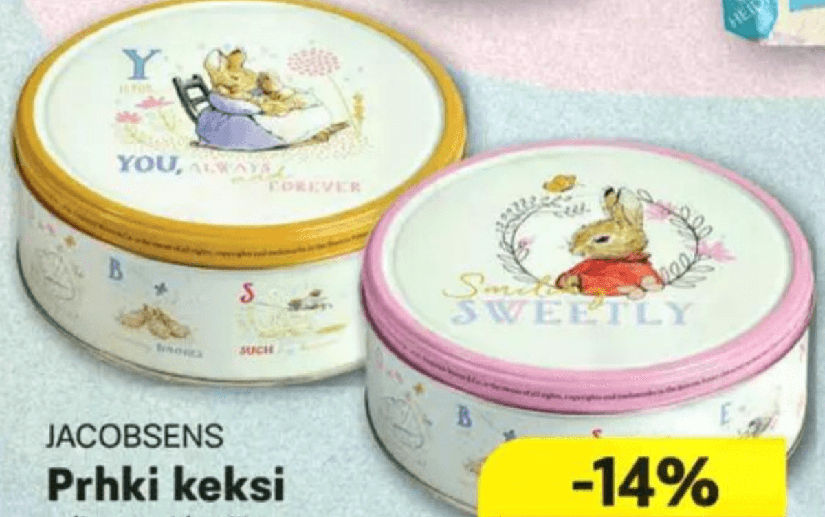 Jacobsens Prhki keksi 150 g - Akcija u trgovini Plodine