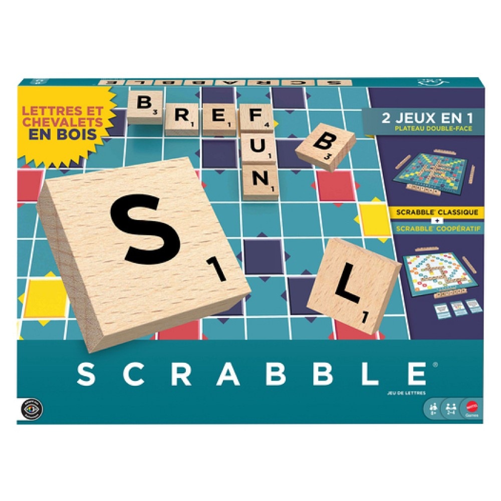 Društvena igra Scrabble 2u1 1 kom Akcija u trgovini Interspar