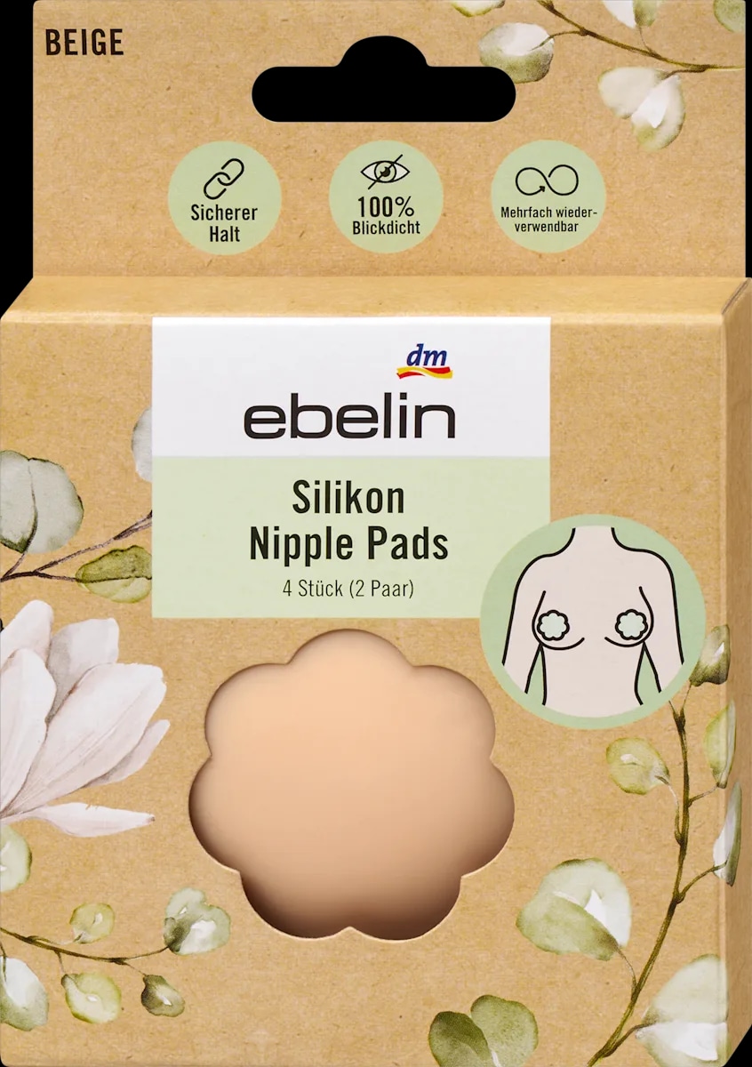 Ebelin silikonske zaštite bradavica 4 kom. Akcija u trgovini Dm