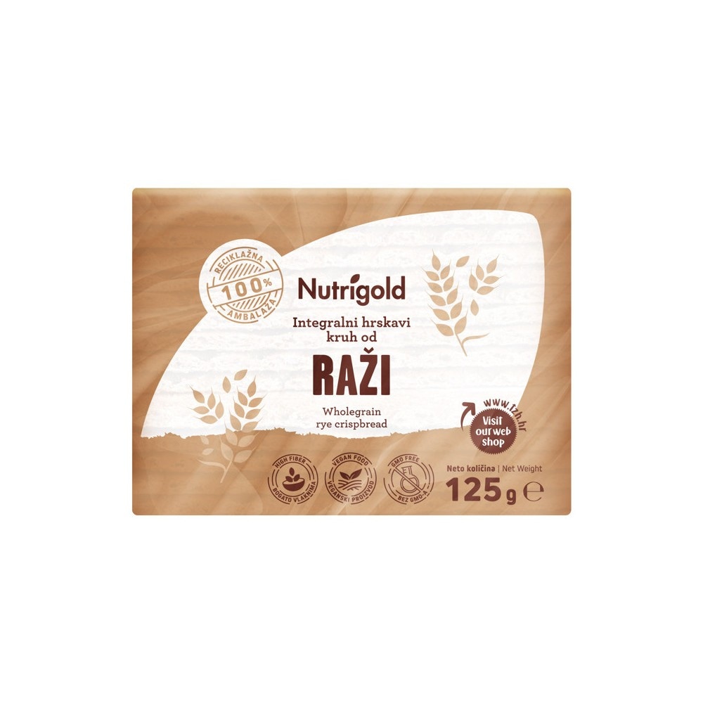 Nutrigold Raži 125 g - Akcija u trgovini Bipa