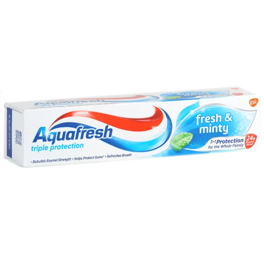 Aquafresh zubna pasta 100 ml Akcija u trgovini Konzum