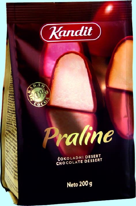 Kandit Praline 200 g Akcija u trgovini KTC