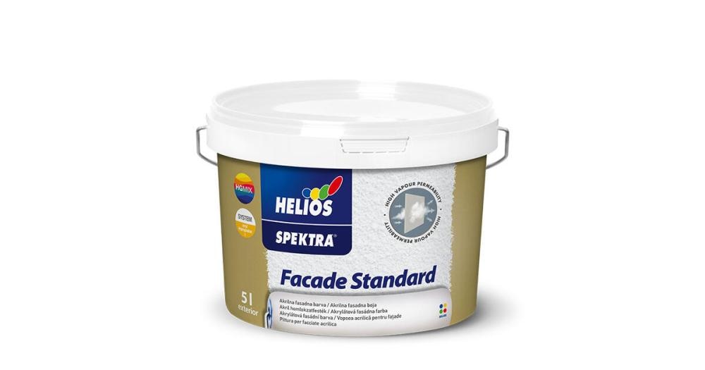 SPEKTRA Akril Fasadna Boja Standard 15 L HELIOS SPEKTRA - Akcija u trgovini Grama