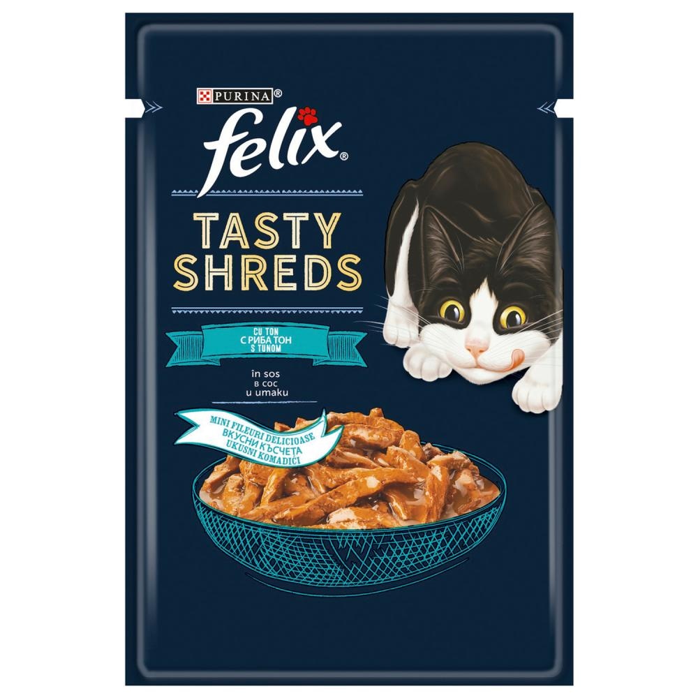 Felix Tasty Shreds 80 g Friskies - Akcija u trgovini Zoo City