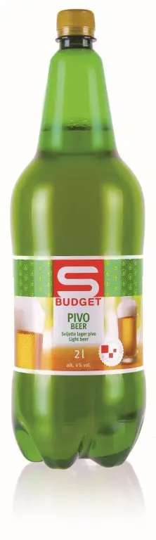 Pivo S-BUDGET 2 L Akcija u trgovini Interspar