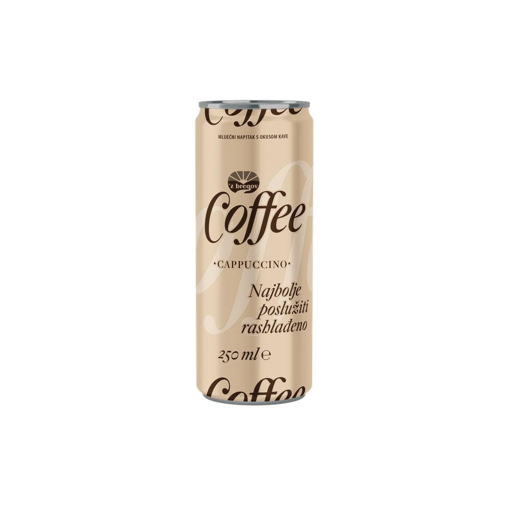 Z bregov napitak Caffe Latte, Cappuccino 250 ml 'z bregov Akcija u trgovini 365 Market